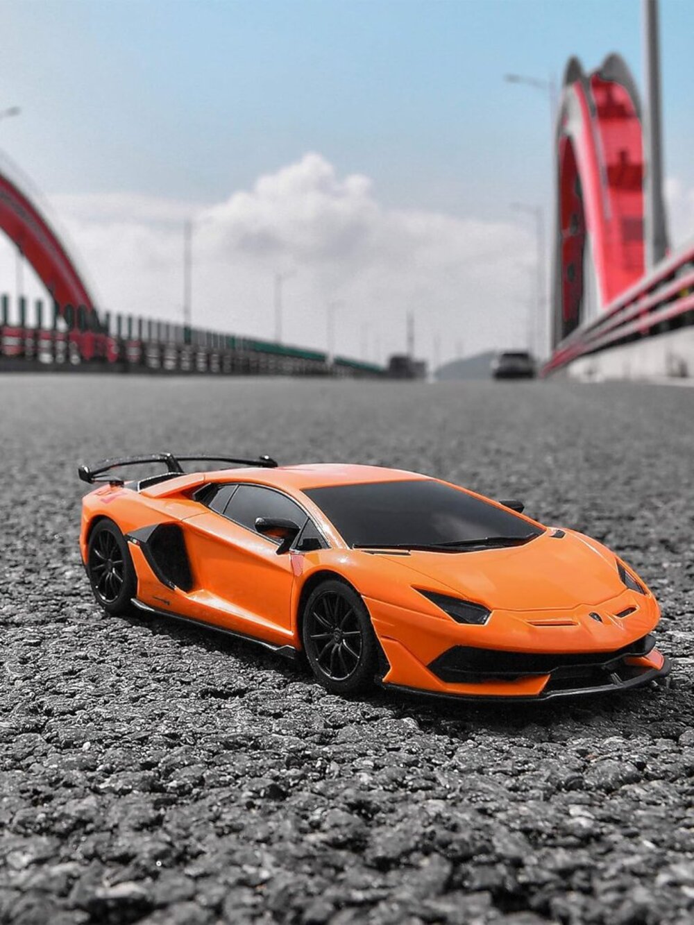 Remote Control Car Licensed RC, 1:24 Lambo Toy Car for Kids, Lambo Aventador SVJ - Picture 2 of 9